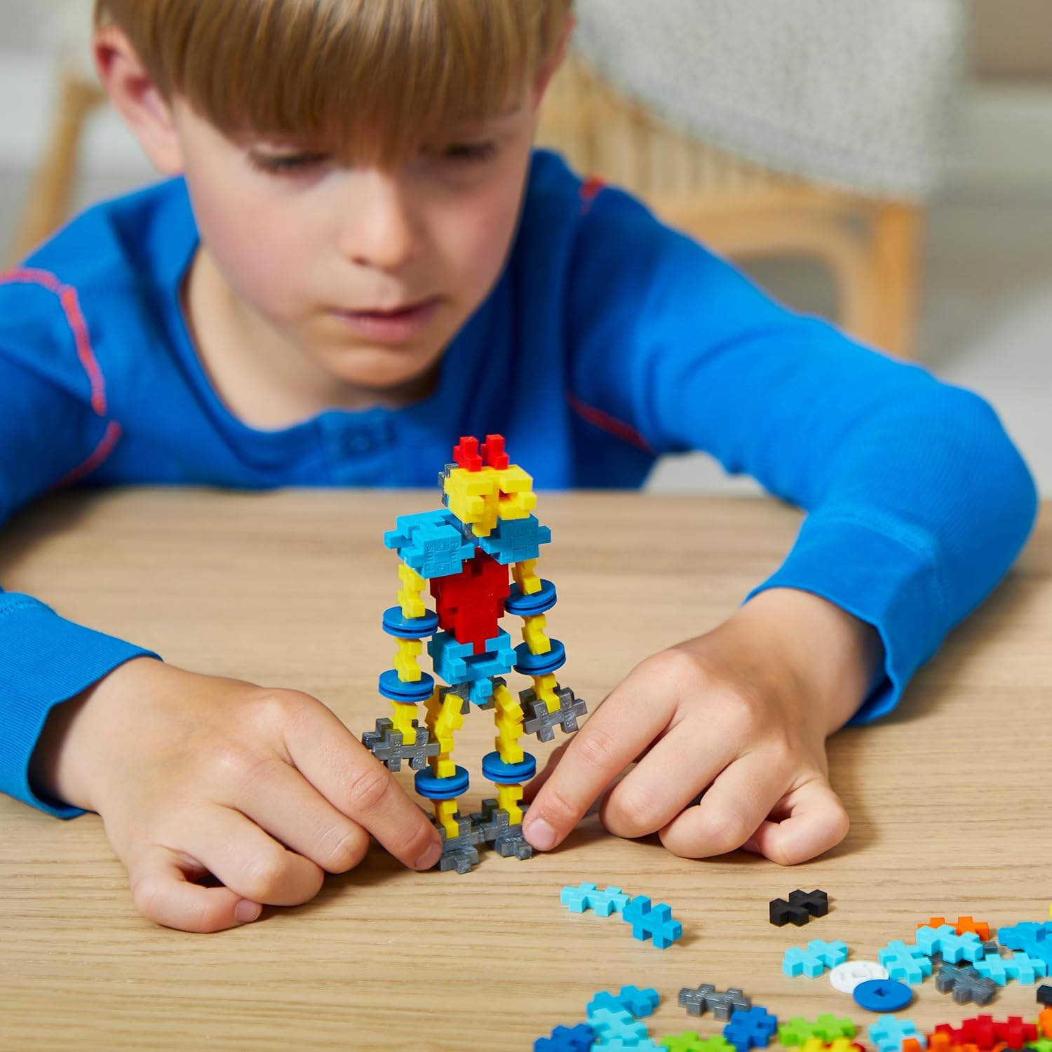 PLUS PLUS — Jeu de Construction Le Monde des Robots 250 pièces – Image 13