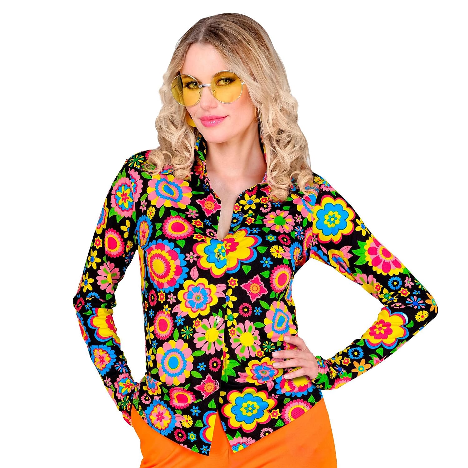 W WIDMANN MILANO — Chemisier hippie femme années 60
