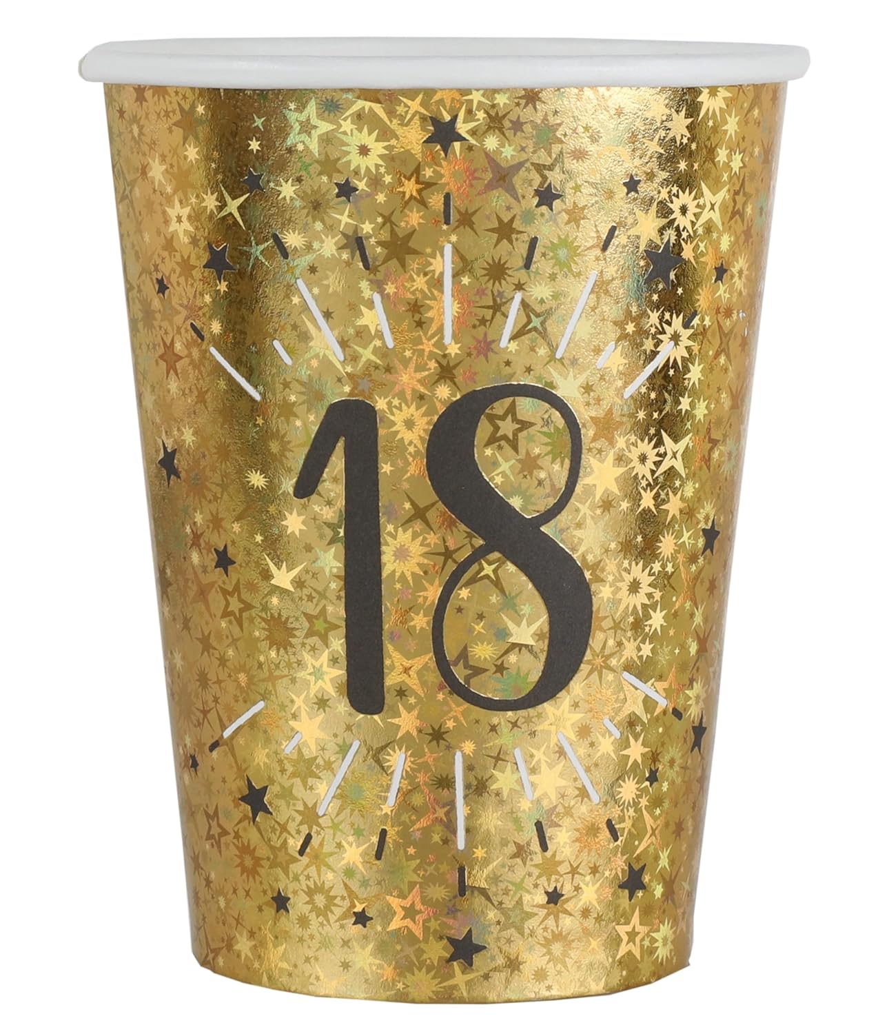 SANTEX — Lot de 10 Gobelets 18 Ans Métal Étincelant – Image 5