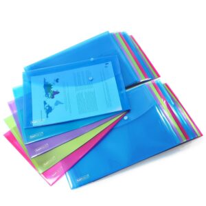 RAPESCO ECO 1495 — Lot de 50 Pochettes à Bouton A4+