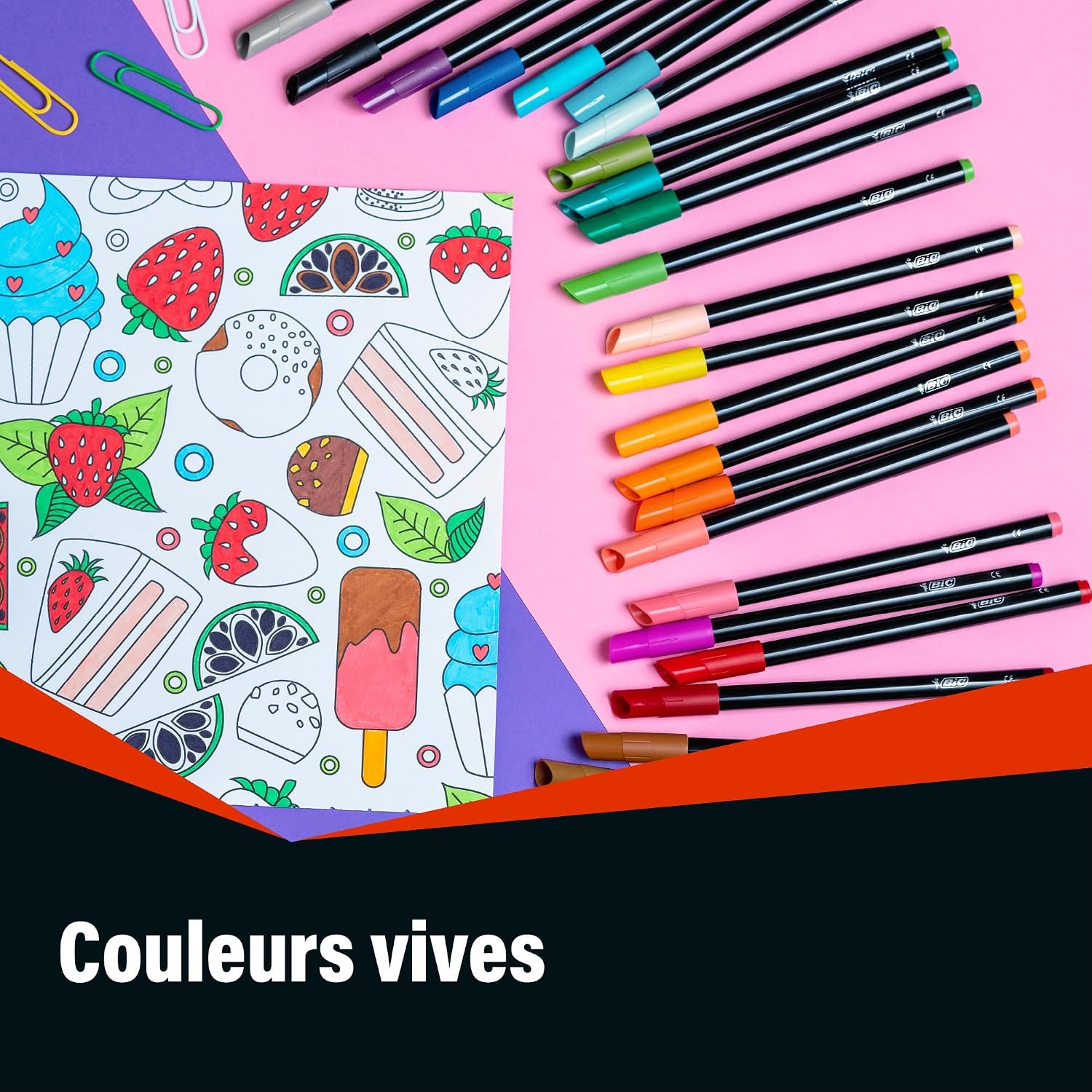 BIC Intensity — Feutres de Coloriage Lavables x24 – Image 4