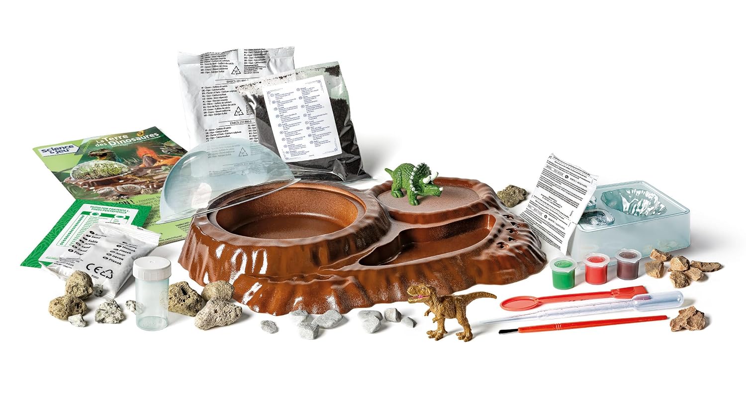 CLEMENTONI — Coffret Terrarium Jurassique Dinosaures – Image 30