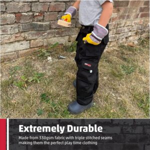Alternative view of TUFFSTUFF 711J — Pantalon de travail pour enfant noir