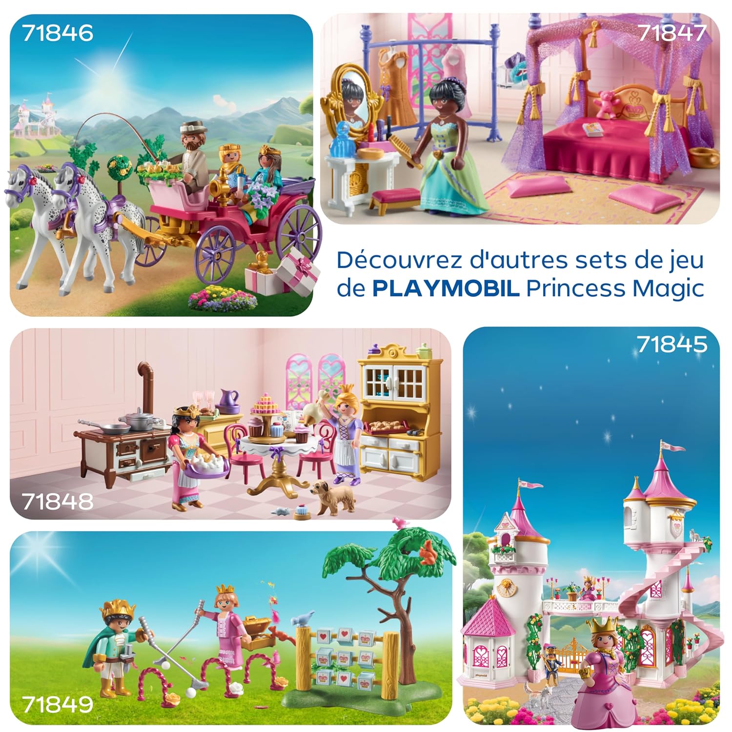 PLAYMOBIL — Carrosse avec Couple Princier – Image 30