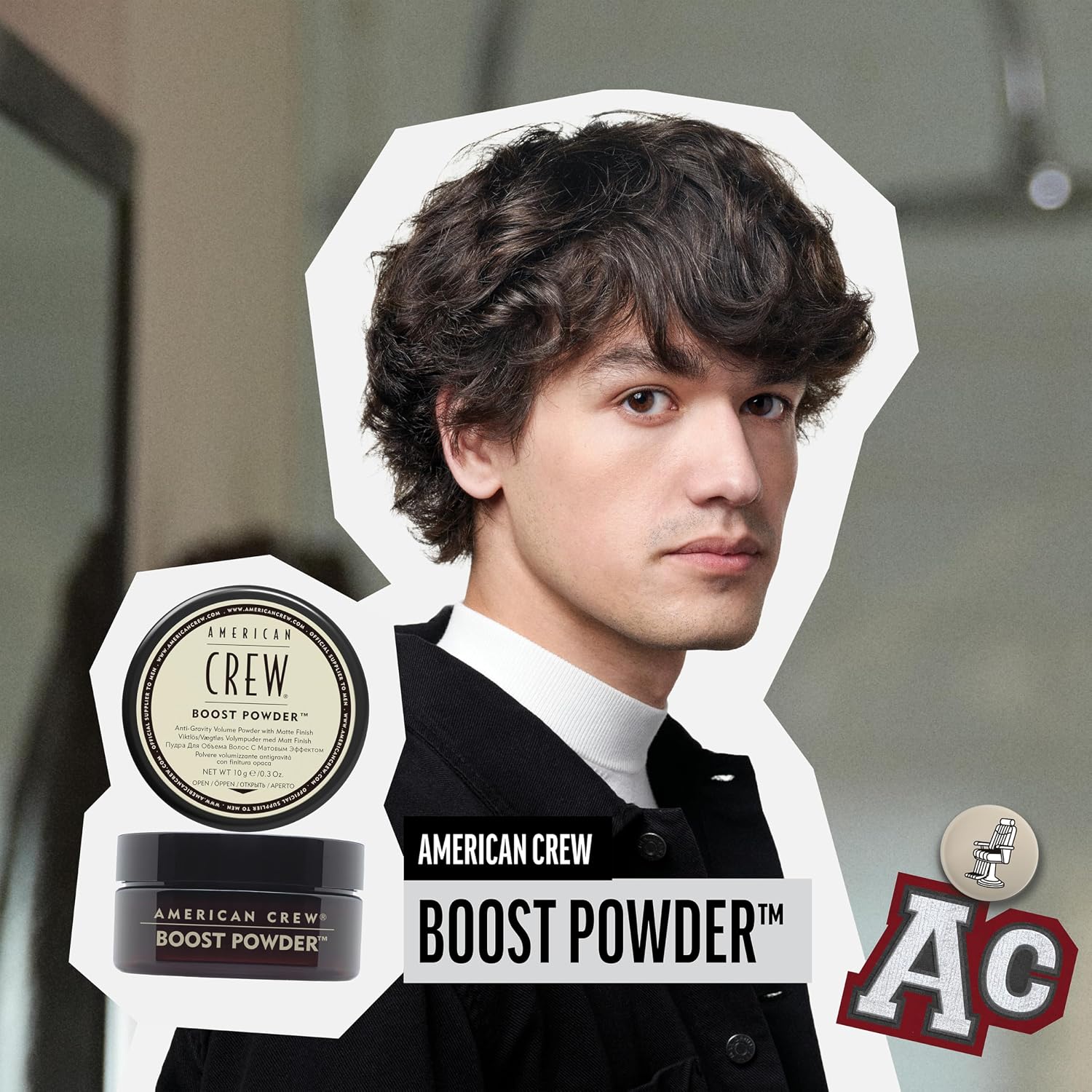 AMERICAN CREW Boost Powder — Poudre coiffante matifiante 20 g – Image 5