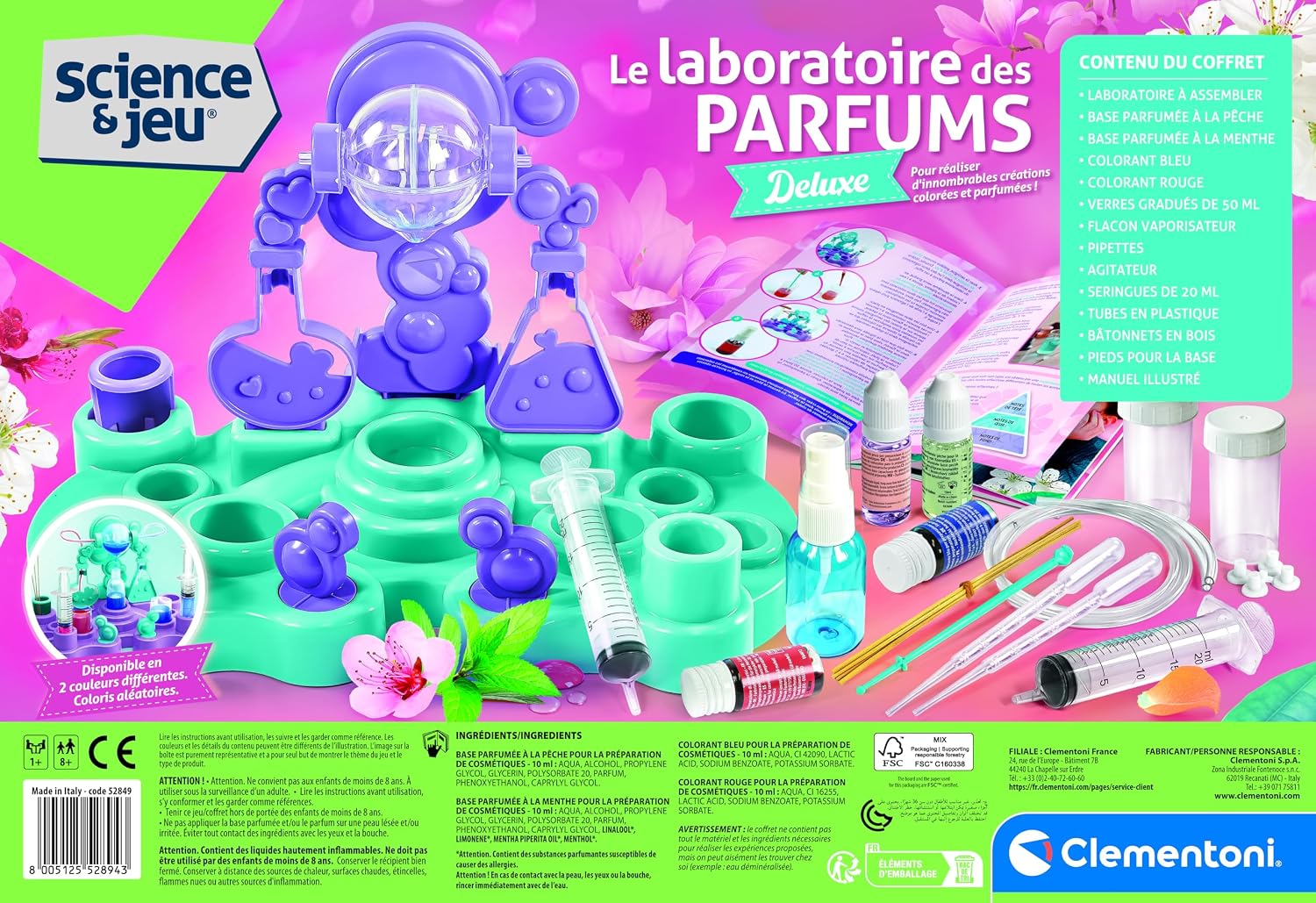 CLEMENTONI Le Laboratoire des Parfums Deluxe — Coffret Scientifique – Image 11