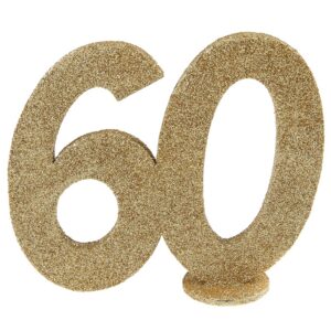 SANTEX — Chiffre Anniversaire Vertical 60 Ans Or