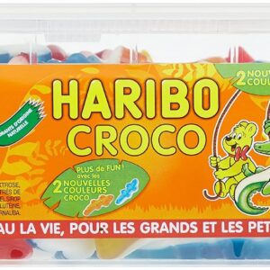 HARIBO - Croco - Bonbons Sans Colorants Artificiels - Boîte de 210 Bonbons
