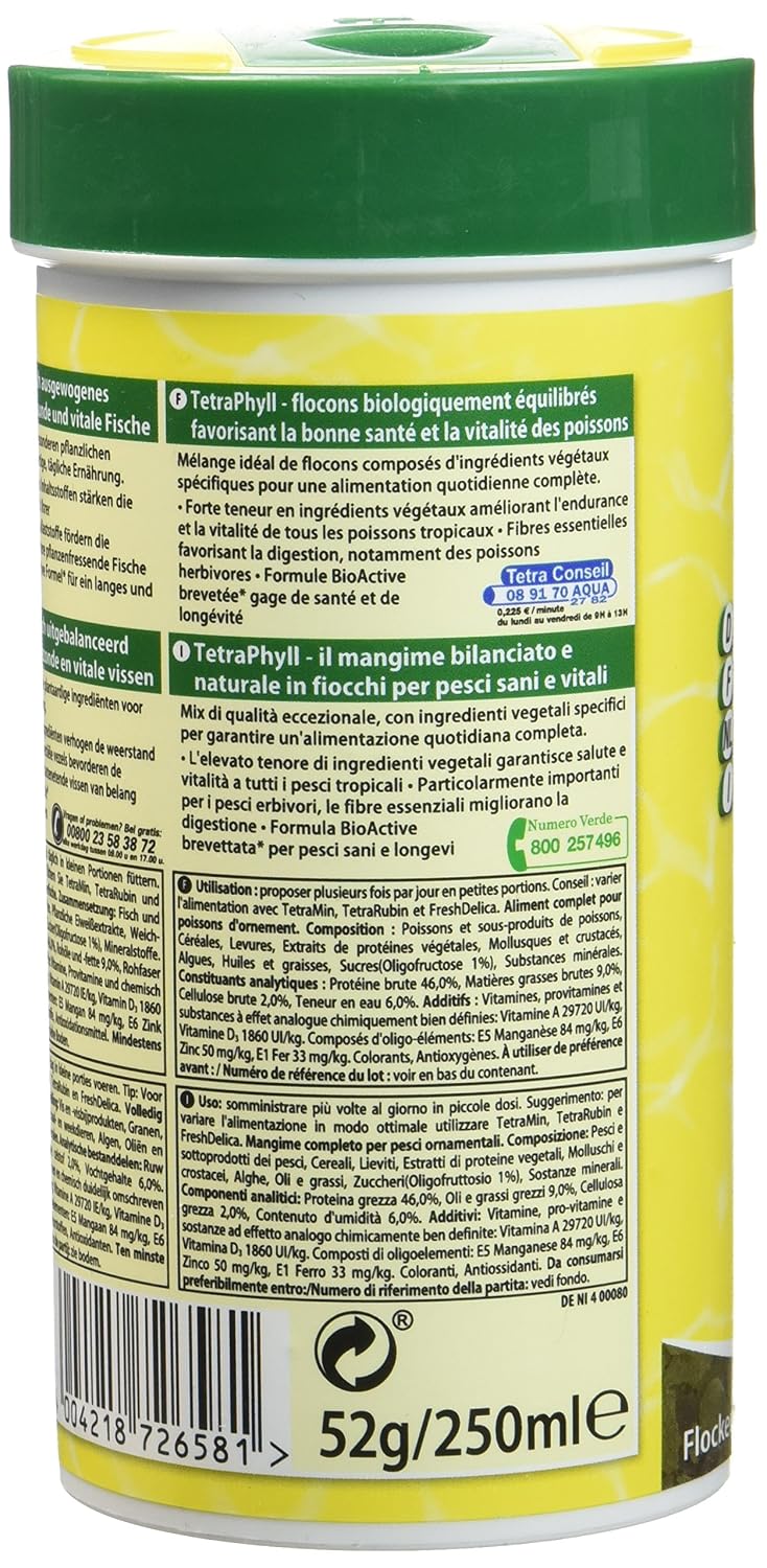 TETRA TetraPhyll — Aliment complet en flocons 250 ml – Image 2
