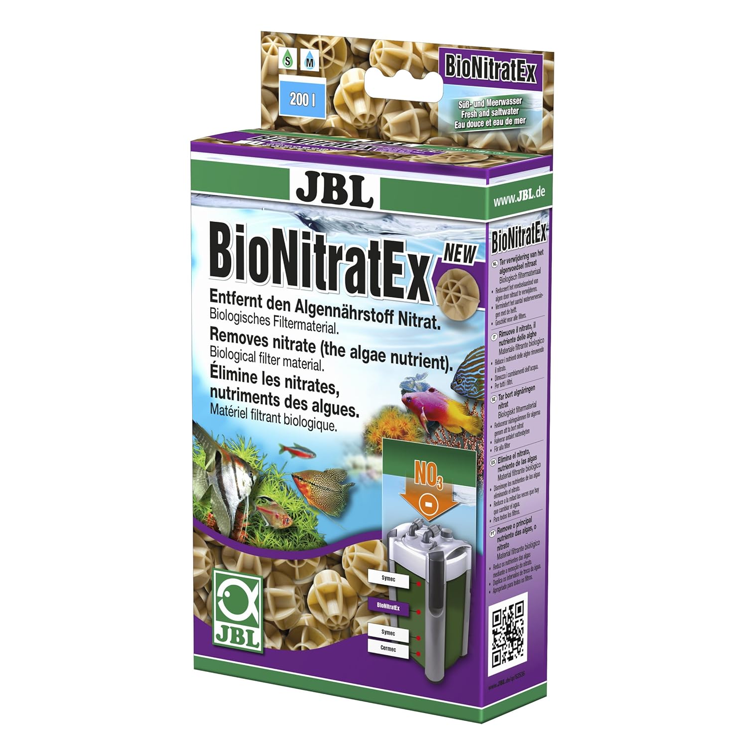 JBL BioNitratEx — Matériel filtrant biologique