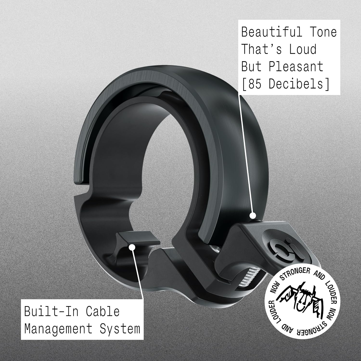 KNOG Oi Classic — Sonnette de Vélo Grand 23,8 à 31,8 mm – Image 33