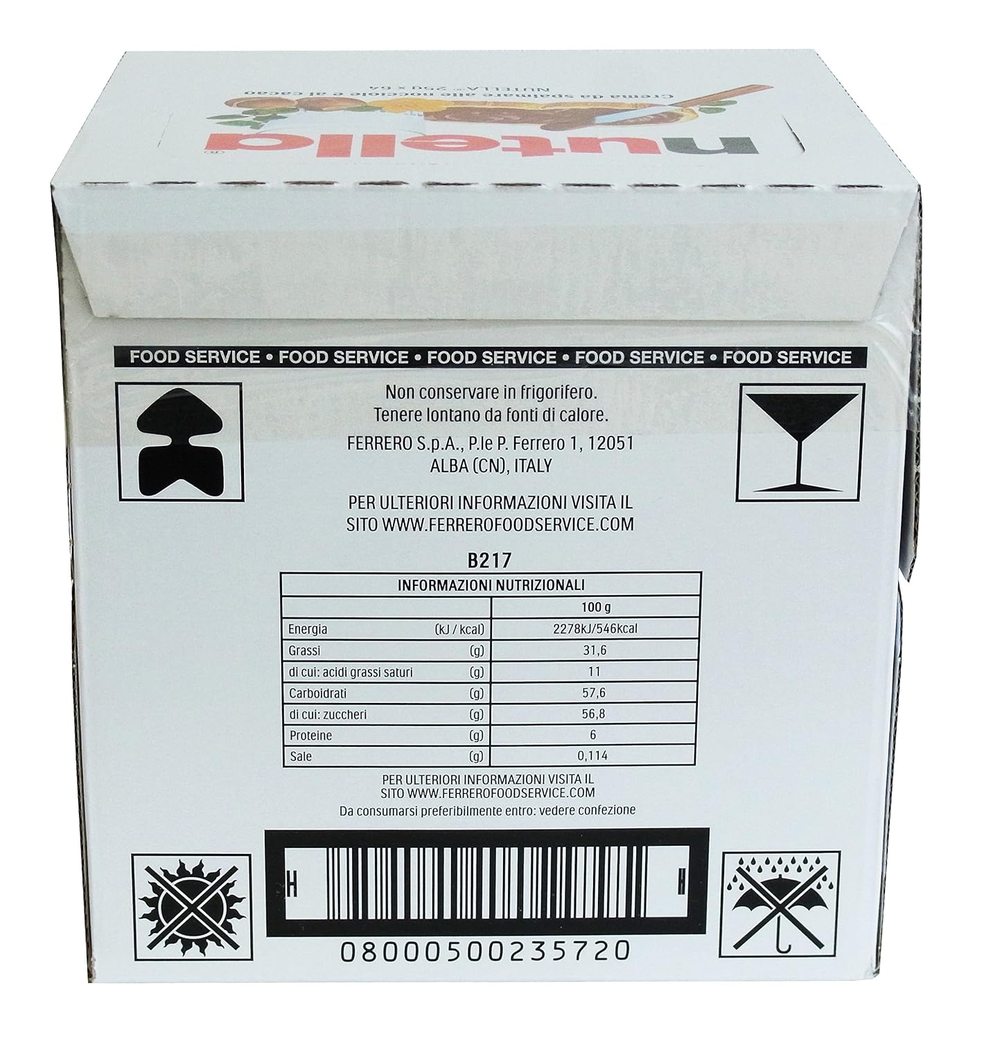 Bêta bs80918 Nutella mini-glas pour BOUTIQUE – Image 3