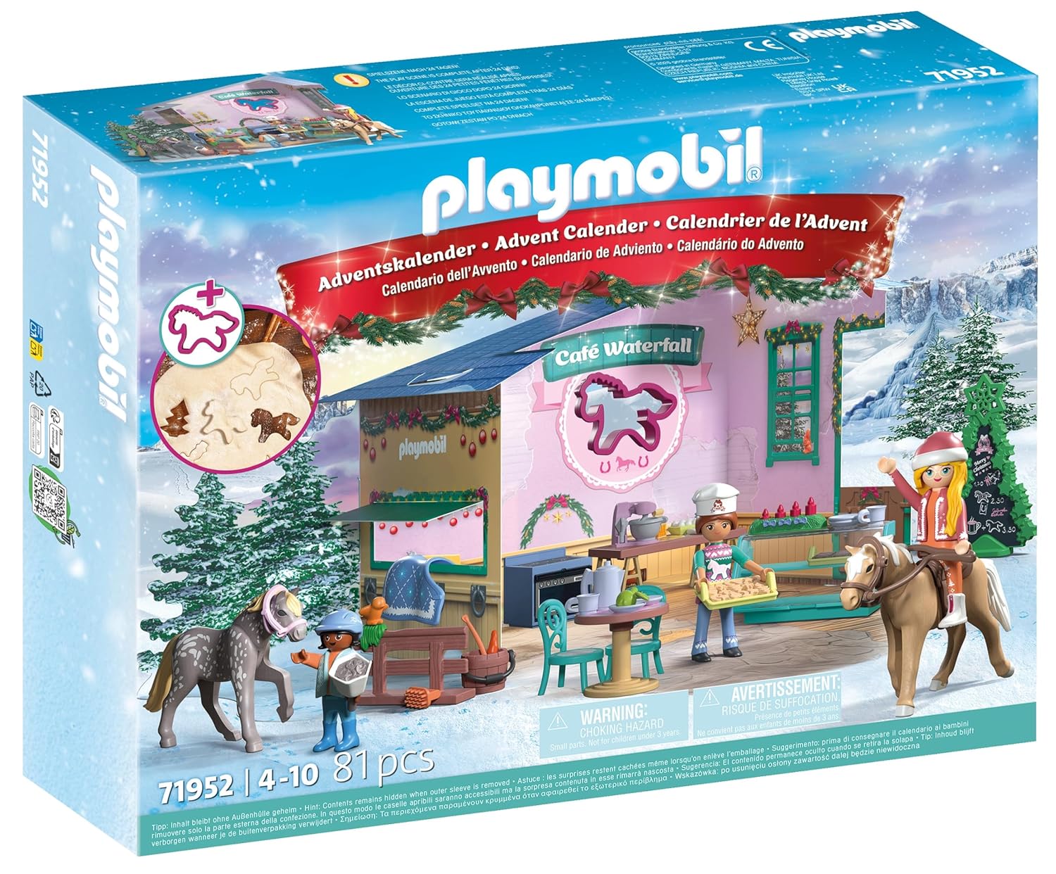 PLAYMOBIL — Pâtisserie de Noël au café équestre – Image 17