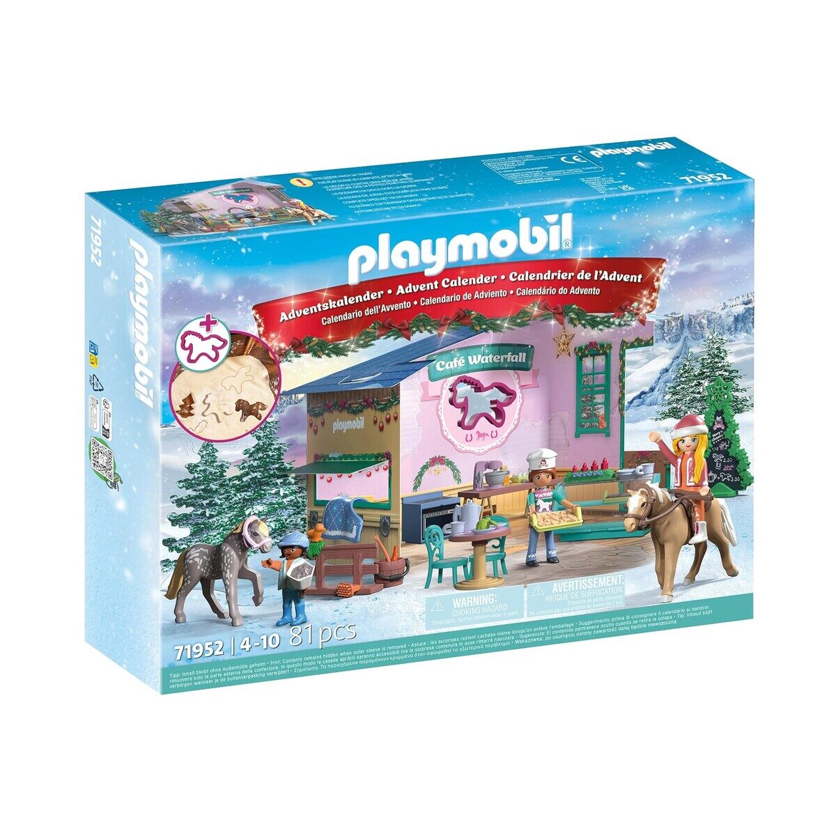PLAYMOBIL — Pâtisserie de Noël au café équestre
