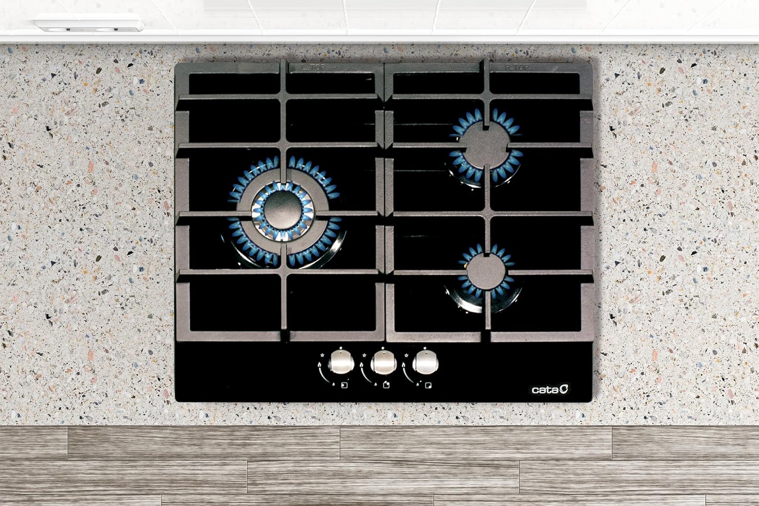 CATA LCI 6021 WH — Plaque de cuisson gaz 3 feux 59 cm – Image 47