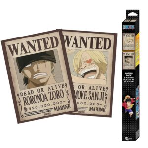 GB EYE — Set de 2 posters Chibi One Piece Zoro & Sanji