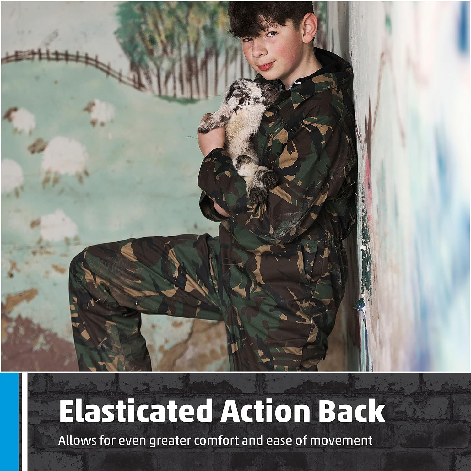 BLUE CASTLE 333/NV-30 — Combinaison Enfant camouflage 9-10 ans – Image 4