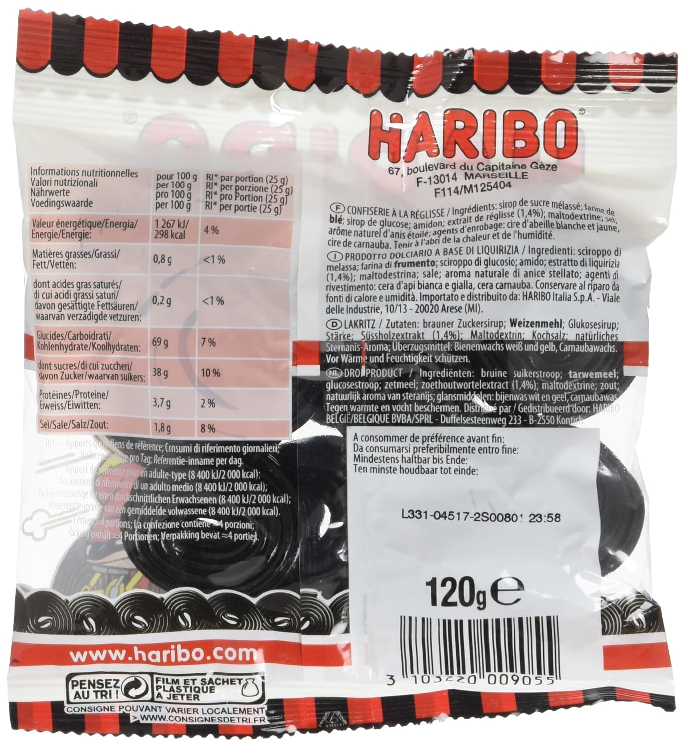 Haribo Rotella 120 g - Lot de 10 – Image 15