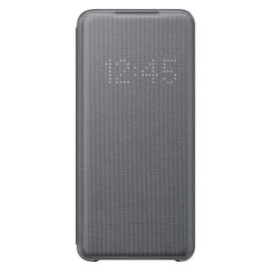 SAMSUNG LED View Cover — Étui folio pour Galaxy S20 gris