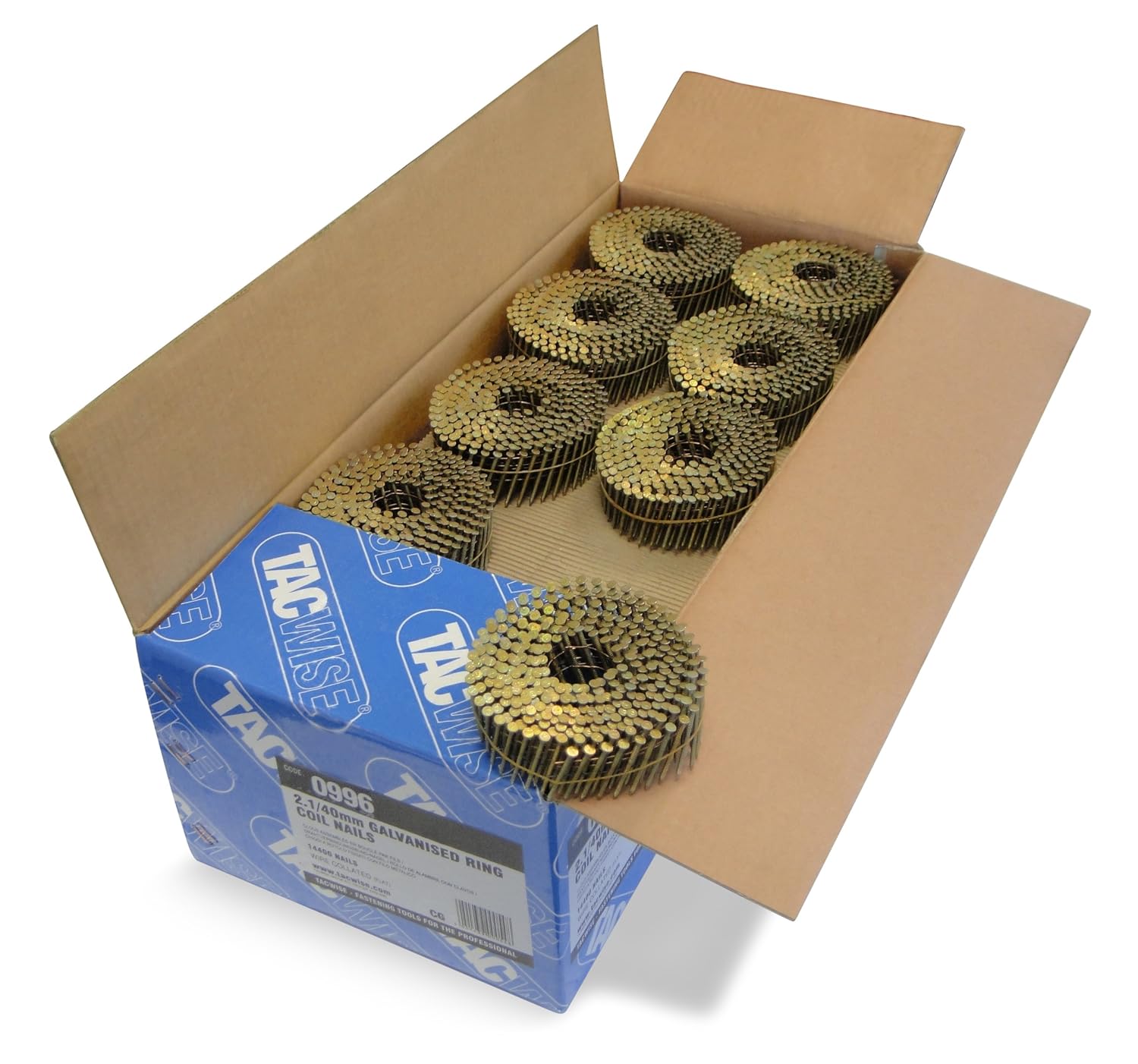 TACWISE — Clous en rouleau galvanisés 2,1/40 mm x14400