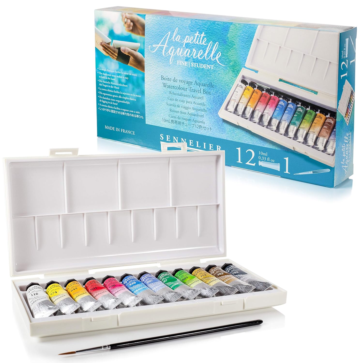 SENNELIER La Petite Aquarelle — Set de 12 Tubes 10 ml – Image 3