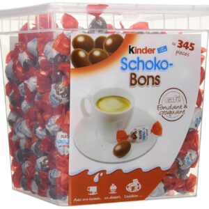 Kinder - Box Kinder Schoko-Bons - Environ 345 pièces - 2 kilos