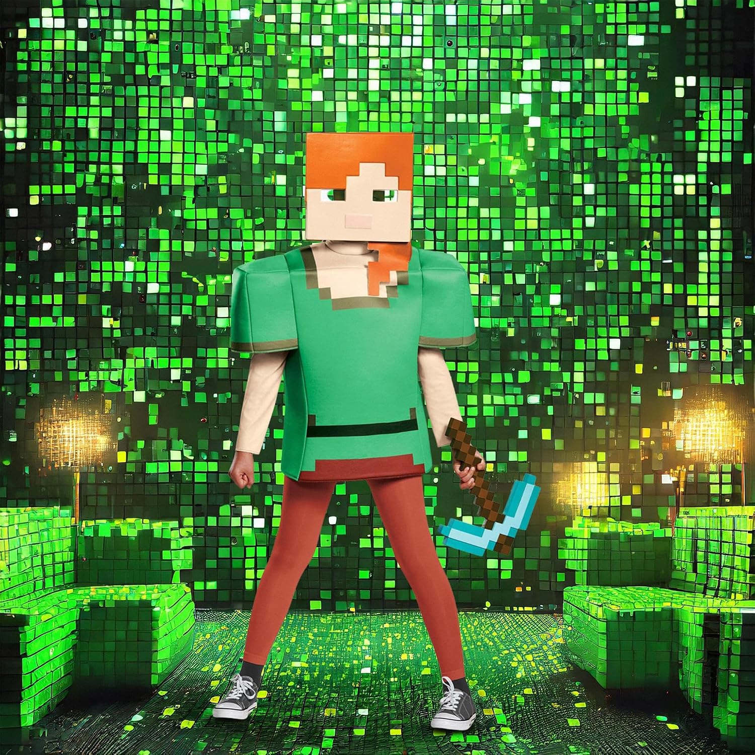 MINECRAFT — Pioche en Diamant 40 cm pour Déguisement – Image 4