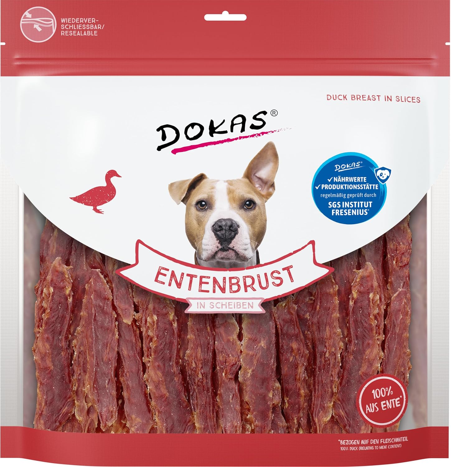 DOKAS — Friandises pour chien au filet de canard 900 g – Image 2