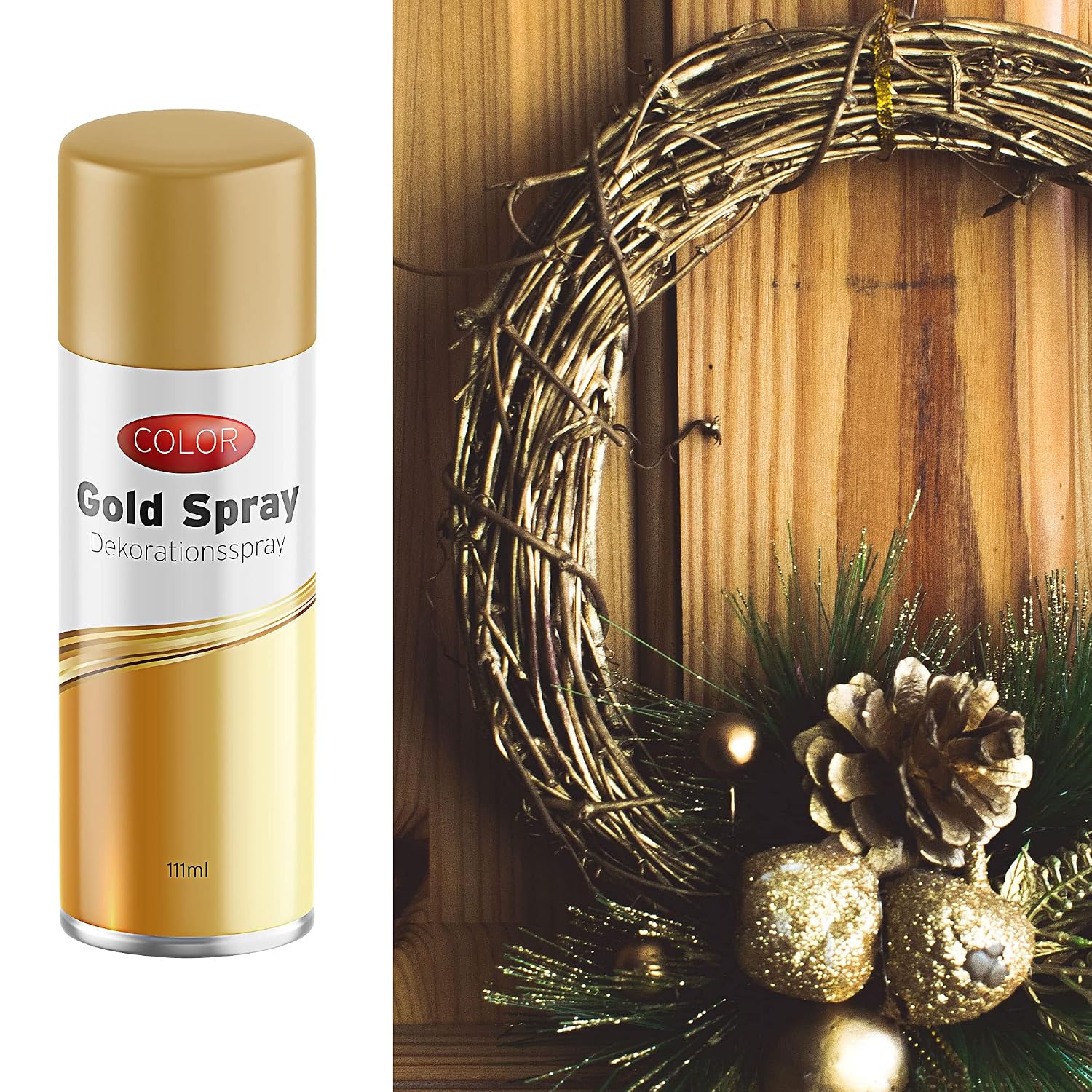 SPRAY — Spray décoratif doré 111 ml – Image 8