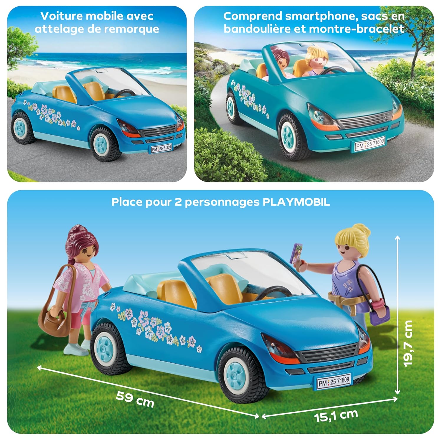 PLAYMOBIL My Life — Cabriolet avec Figurines et Accessoires – Image 26