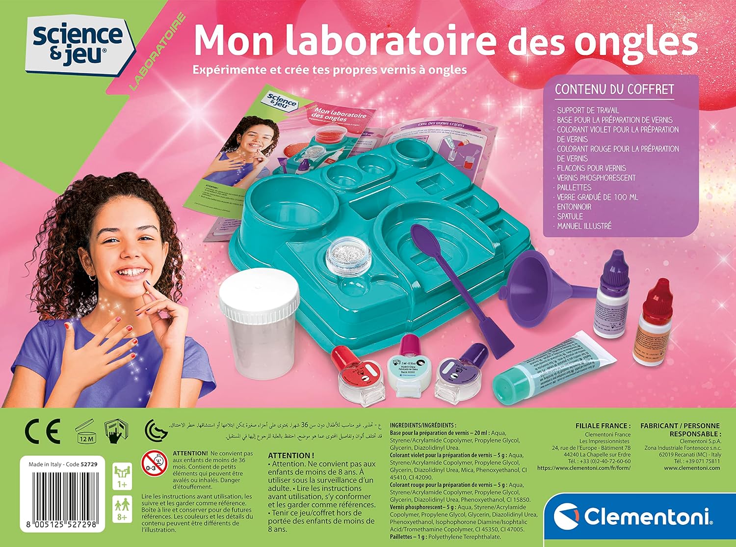 CLEMENTONI Science et Jeu — Laboratoire des Ongles – Image 11