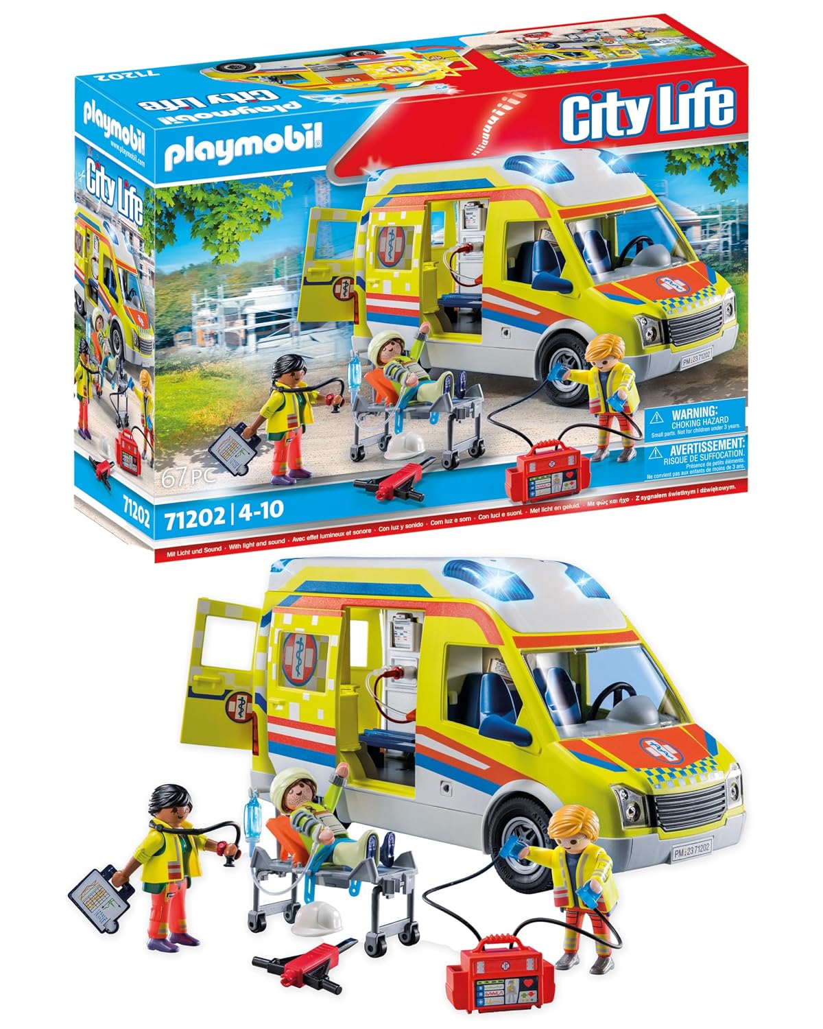 PLAYMOBIL City Life — Ambulance avec Effets Lumineux et Sonores – Image 26
