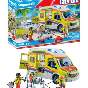 PLAYMOBIL City Life — Ambulance avec Effets Lumineux et Sonores