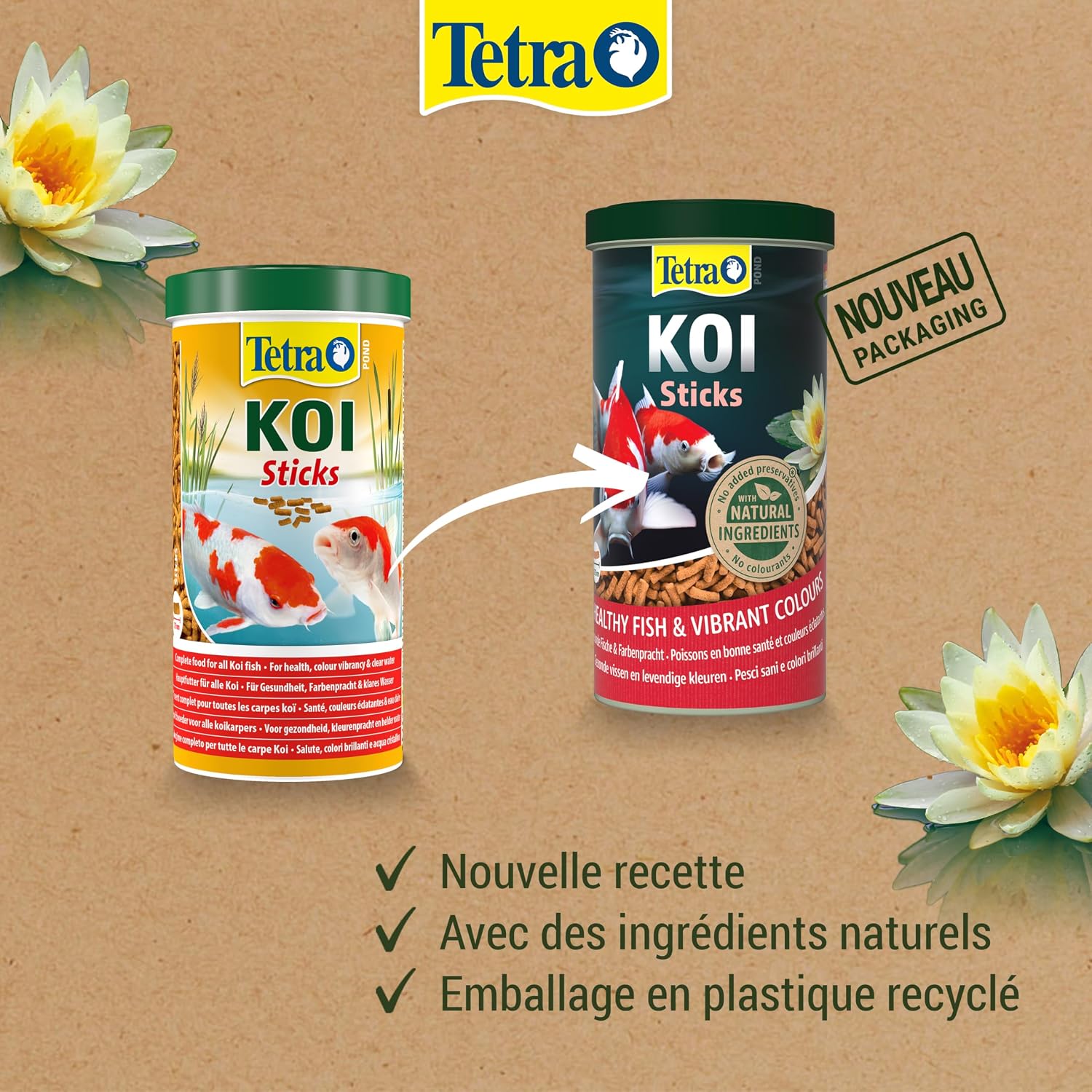TETRA Pond Koï — Aliment complet pour carpes koï 1 L – Image 51