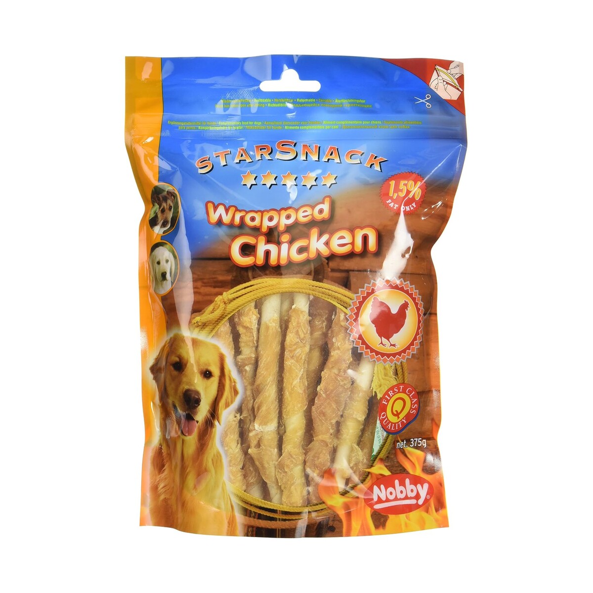 NOBBY — Friandise pour Chien au Poulet 375 g