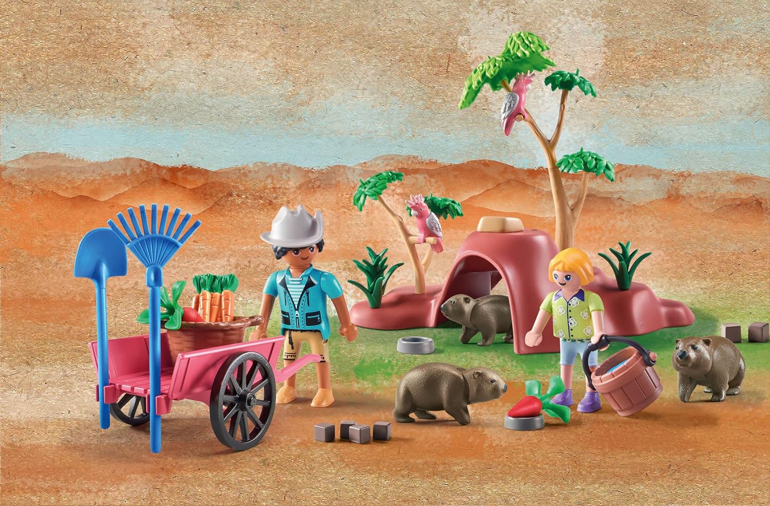PLAYMOBIL Wiltopia 71625 — Terriers de Wombats – Image 46
