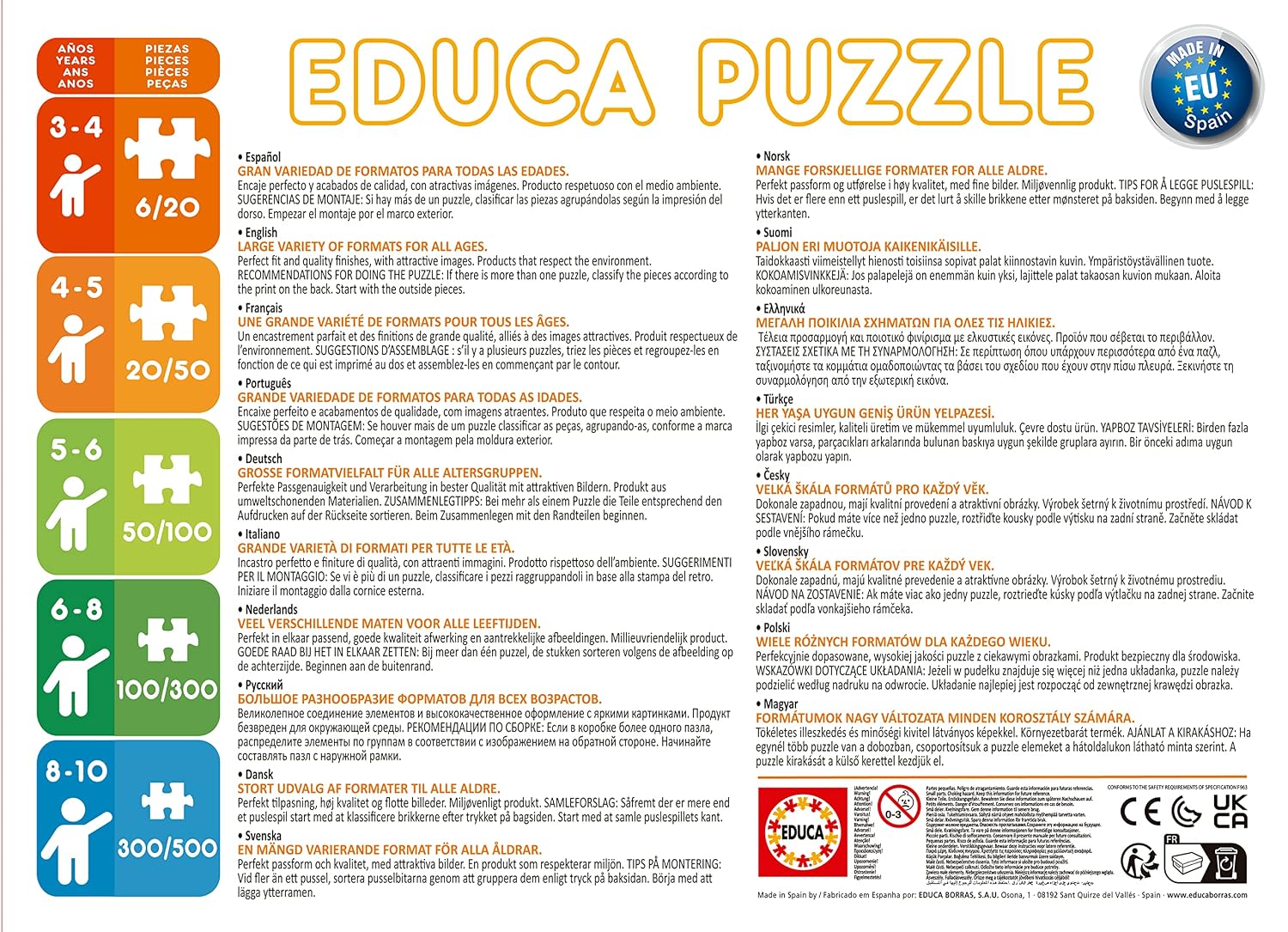 EDUCA Peppa Pig — Set de 4 Puzzles 20+40+60+80 pièces – Image 5