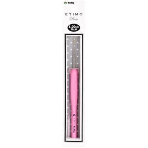 TULIP Etimo Rose — Crochet Soft Grip acier 1,00 mm