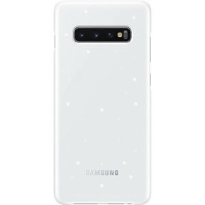 SAMSUNG — Coque LED blanche pour Galaxy S10+