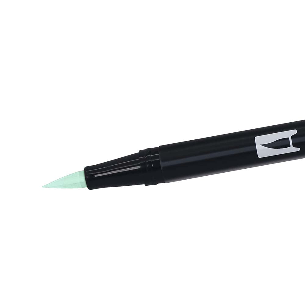 TOMBOW Dual Brush — Stylo double pointe pinceau bleu alice – Image 4