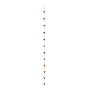 ESSCHERT DESIGN TH87 — Collier en cuivre plaqué argent