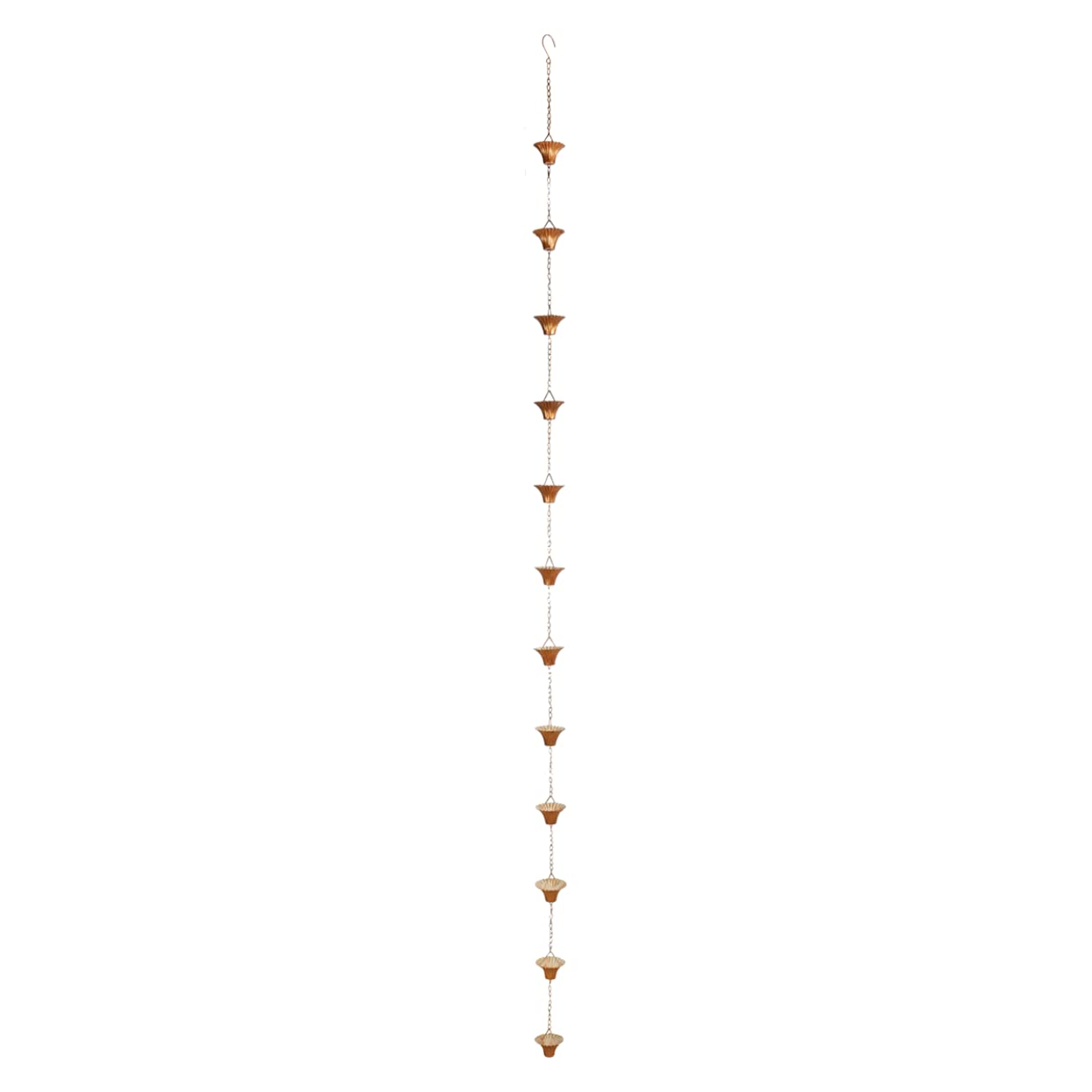 ESSCHERT DESIGN TH87 — Collier en cuivre plaqué argent