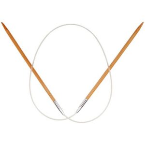 CHIAOGOO Patina — aiguille circulaire en bambou 60 cm 3,5 mm