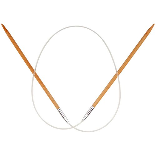 CHIAOGOO Patina — aiguille circulaire en bambou 60 cm 3,5 mm