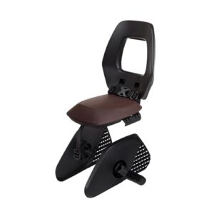 BOBIKE Junior — Siège arrière vélo 26 à 29" noir/brun foncé