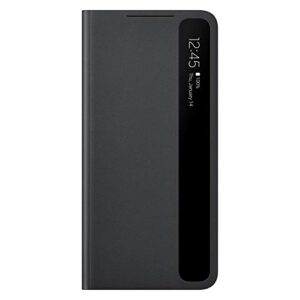 SAMSUNG — Coque Clear View Cover pour Galaxy S21+ noire