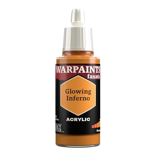 ARMY PAINTER Warpaints Fanatic — Peinture acrylique Glowing Inferno
