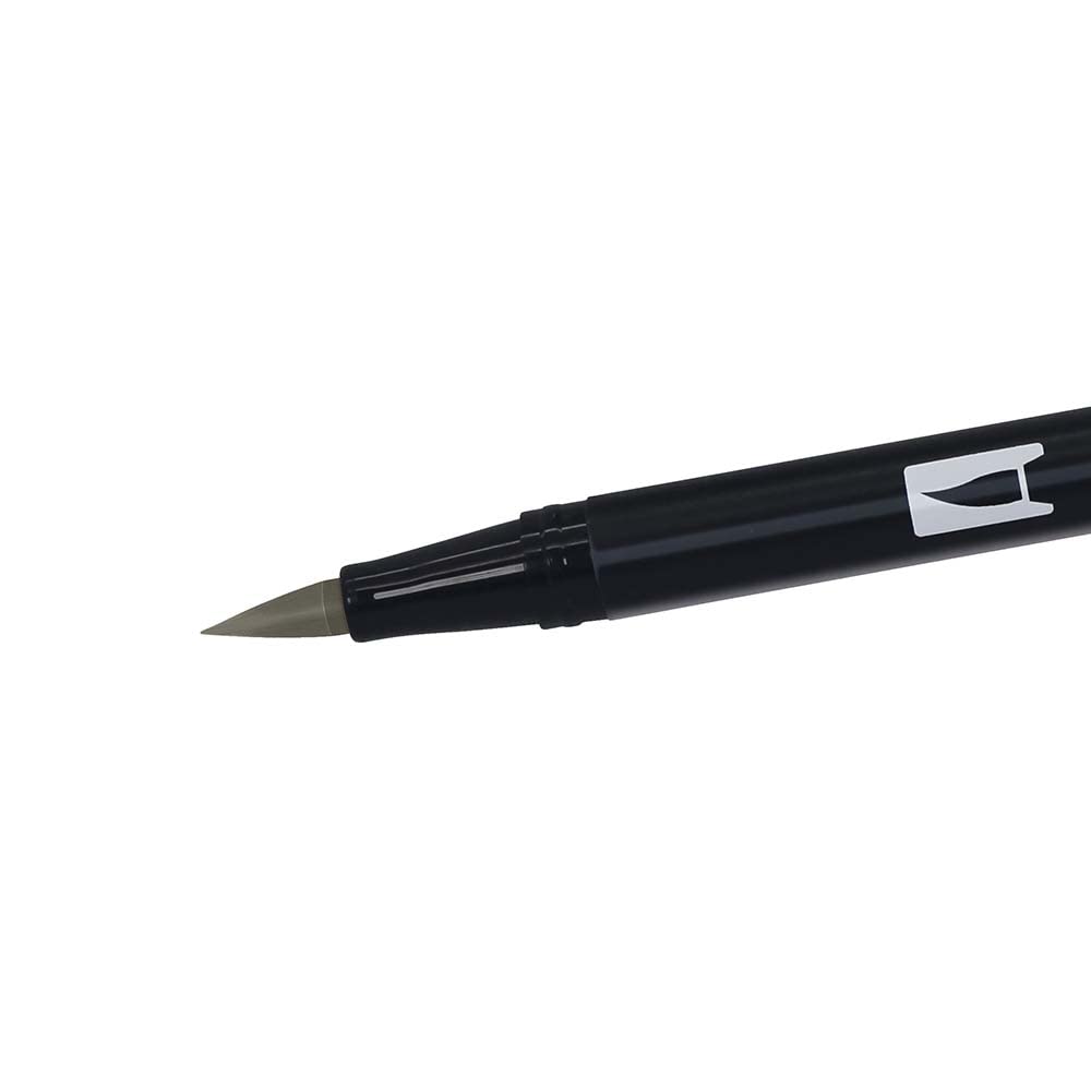 TOMBOW ABT Dual Brush Pen — Stylo à deux pointes gris chaud 8 – Image 4