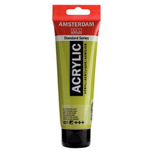 AMSTERDAM Standard Series — Acrylique tube 120 ml vert olive clair