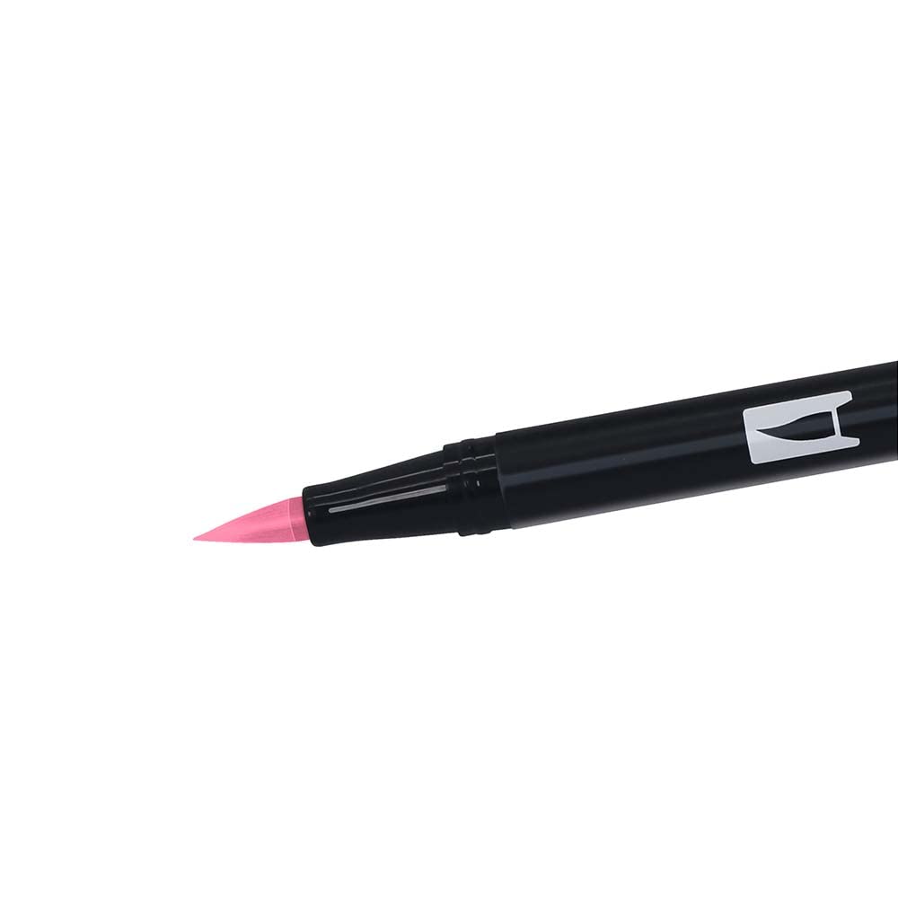 TOMBOW Dual Brush — Marqueur double pointe rose punch – Image 4